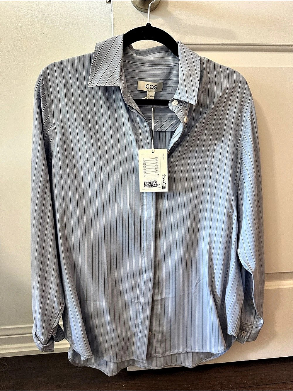 COS Relaxed Striped Shirt